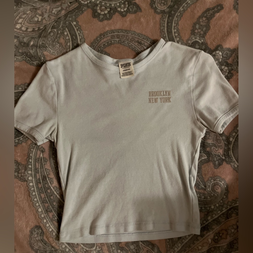 PINK FITTED TEE